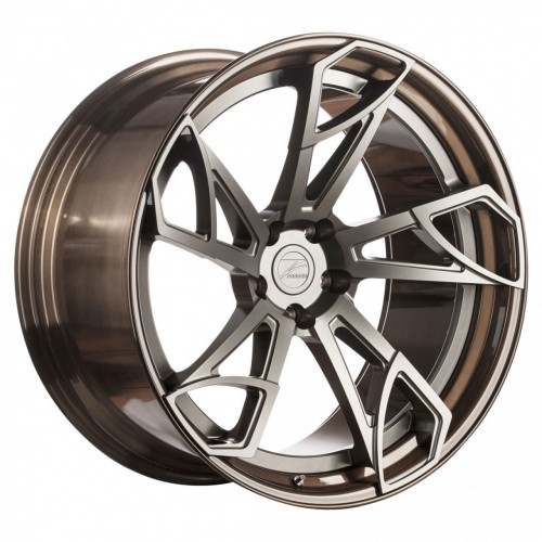 ZP.FORGED 14 Deep Concave | Matte Gunmetal / Brushed Bronze Lip ZP.FORGED 14 Deep Concave | Matte Gunmetal / Brushed Bronze Lip